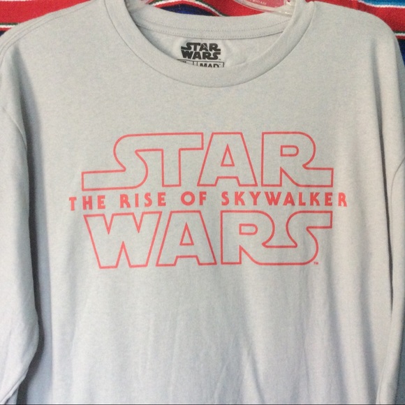 MAD Engine Other - STAR WARS THERISEOFSKYWALKER MEN’S LONGSLEEVE T-SHIRT SIZE:XL/GRAY,RED AND BLACK